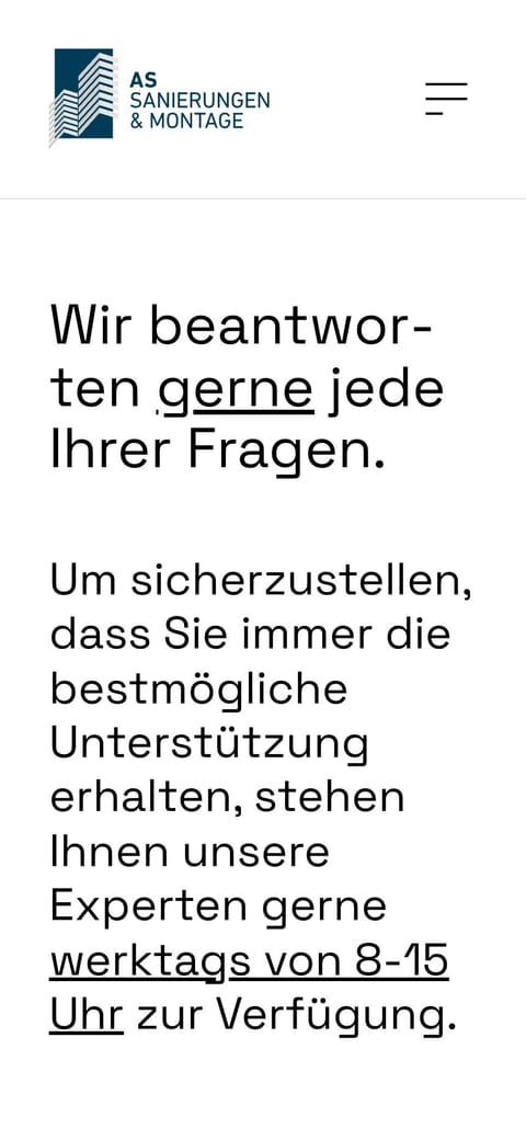 AS Sanierungen