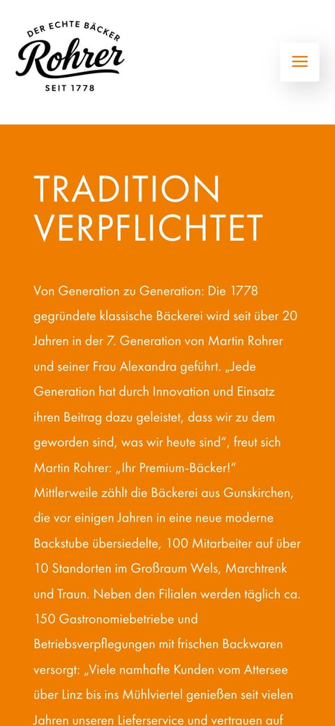 Bäckerei Rohrer