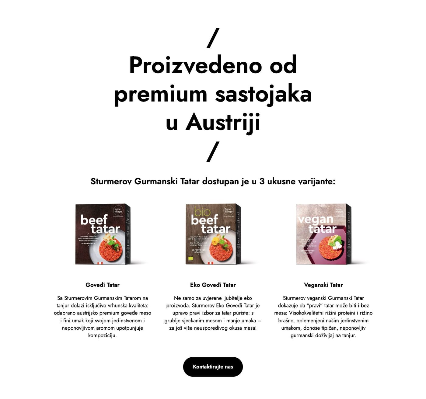 Stürmers Gourmet Tatar