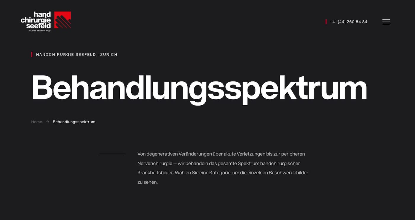 Handchirurgie Seefeld