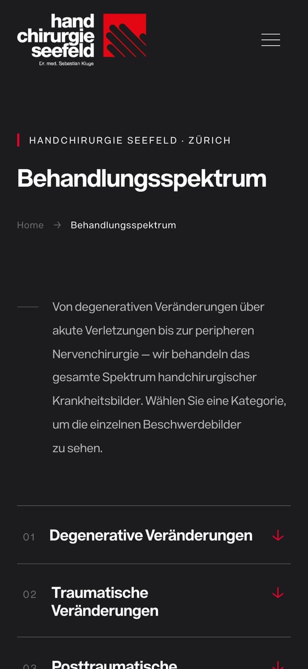Handchirurgie Seefeld