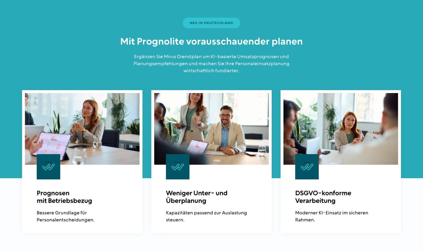 Mirus Landingpages