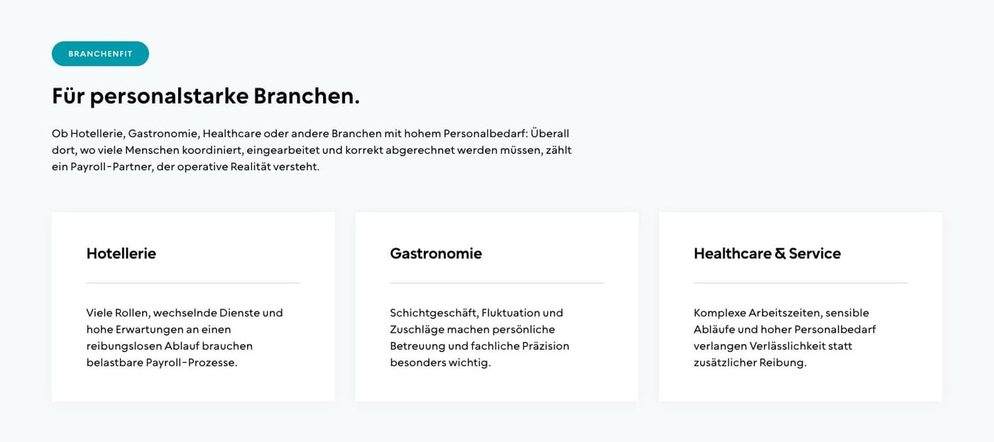 Mirus Landingpages